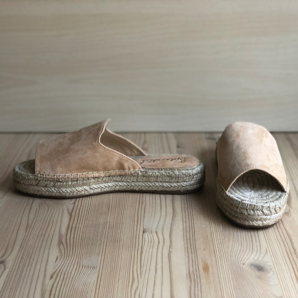 NEW Splendid Franci Espadrille Slide Sandals - Picture 3 of 7